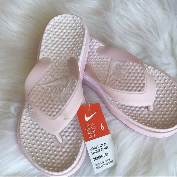 🆕🚺💟 Nike Solay Women’s Thong ▪️Pink 🌸 - Picture 5 of 7